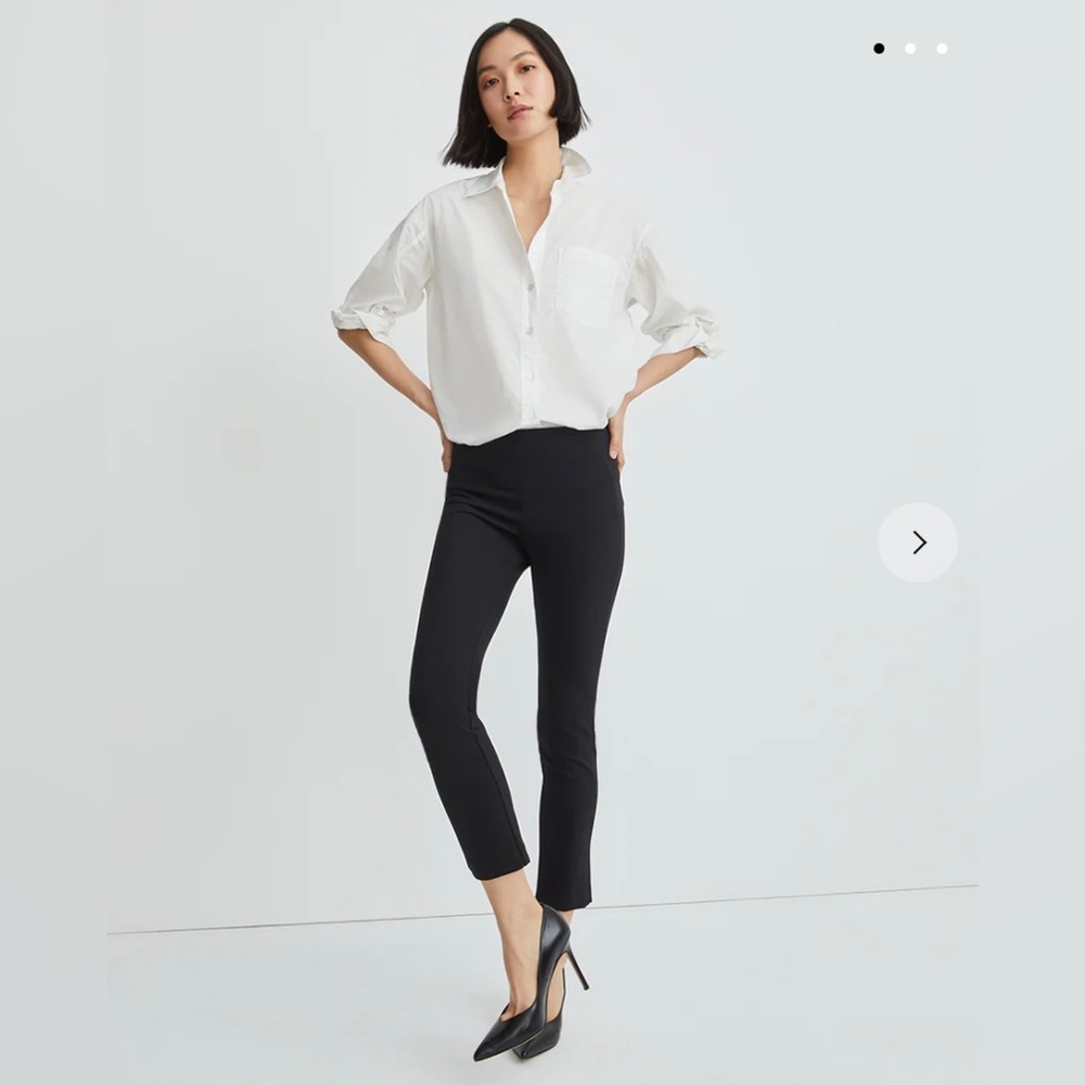Veronica Beard Zip Back Scuba Pant